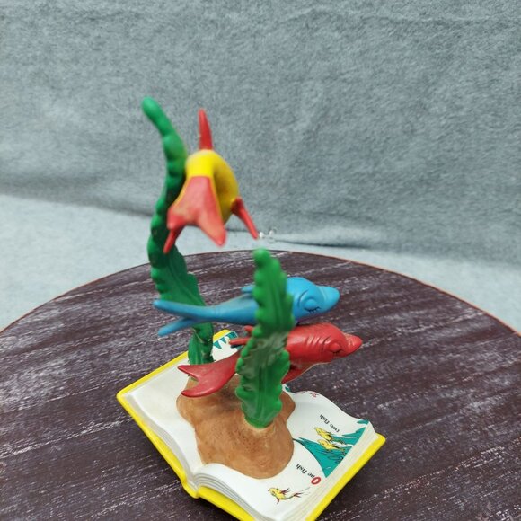 Dr. Seuss "One Fish Two Fish" Book Figurine - Picture 9 of 12